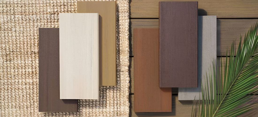 Nejlepší materiál na terasu barev kolekci WPC