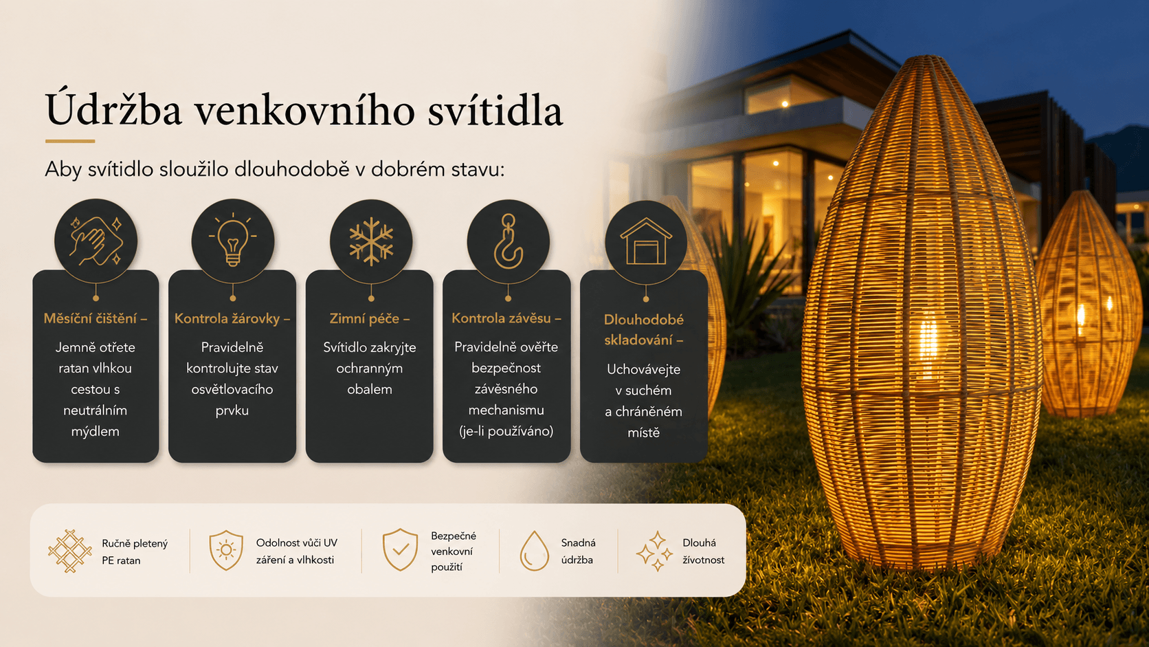 Doporučení pro údržbu jídelního stolu