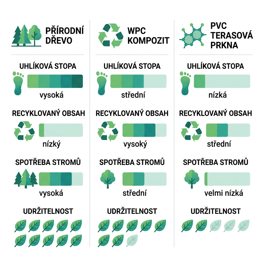 Srovnání ekologického dopadu materiálů