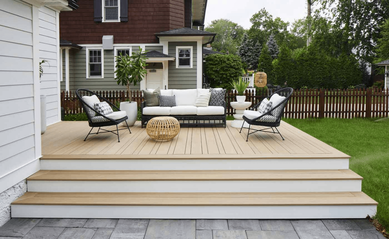 TimberTech Weathered Teak Vintage