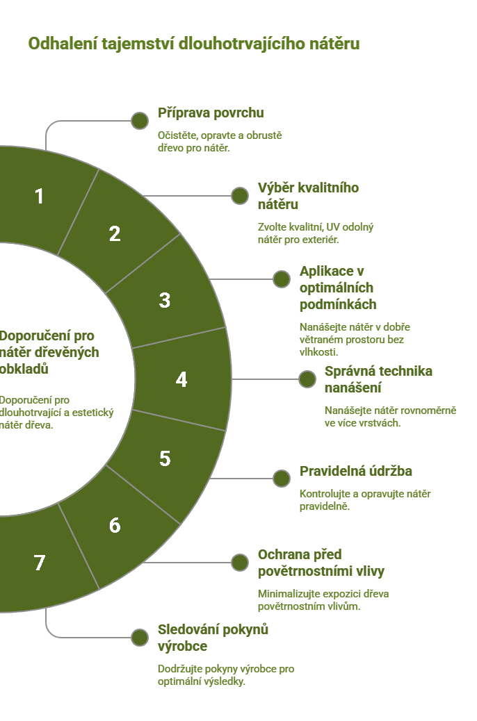 Nátěr obkladových palubek