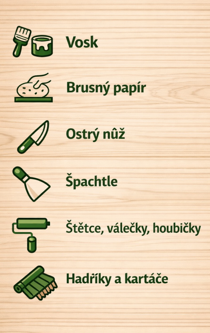 Ochrana dřeva voskem krok za krokem k dlouhotrvajicí kráse