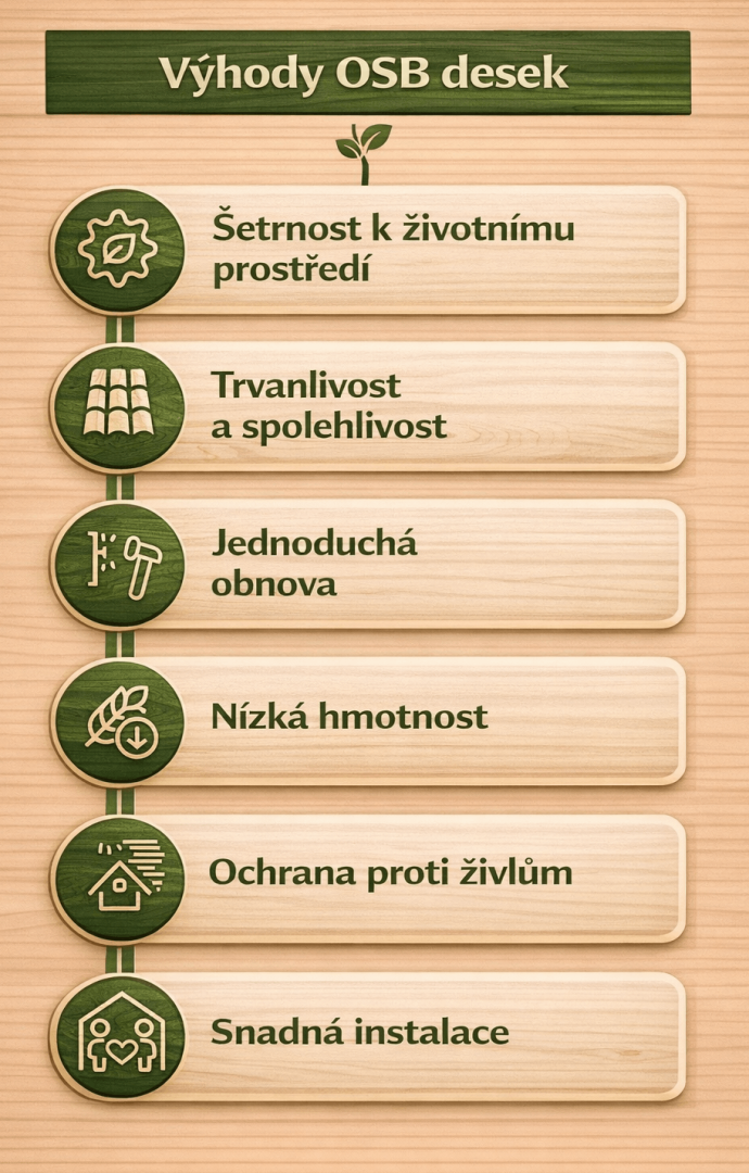 klíčové benefity spojené s využitím Srubovek