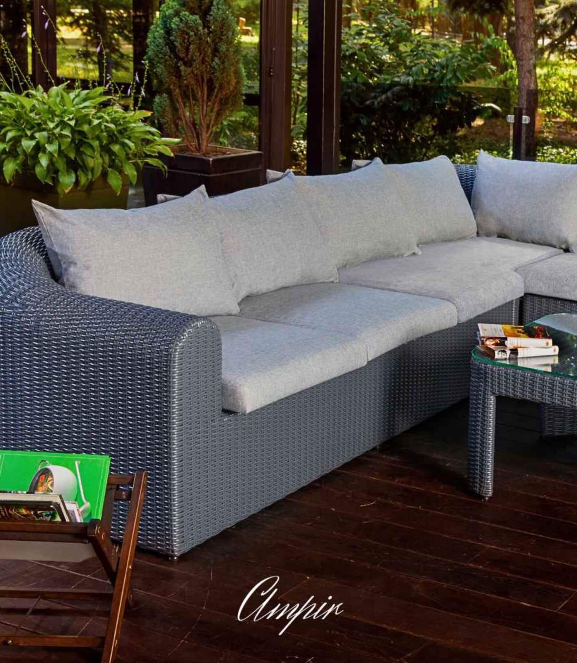 AMPIR LOUNGE MODULAR – grafitová