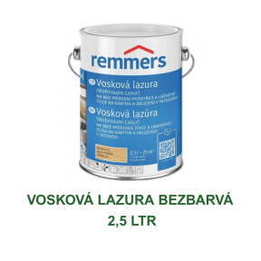 bezbarva voskova lasura