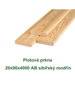 Plotov&aacute; prkna 20x90x4000