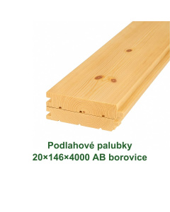 Podlahové palubky 20x146x4000 