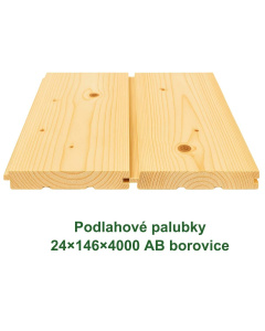 Podlahové palubky 24x146x3000 