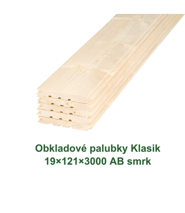 Obkladové palubky «Klasik» 19x121x3000 (4)