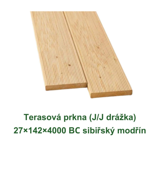 Terasové prkno J/J 27x142x4000