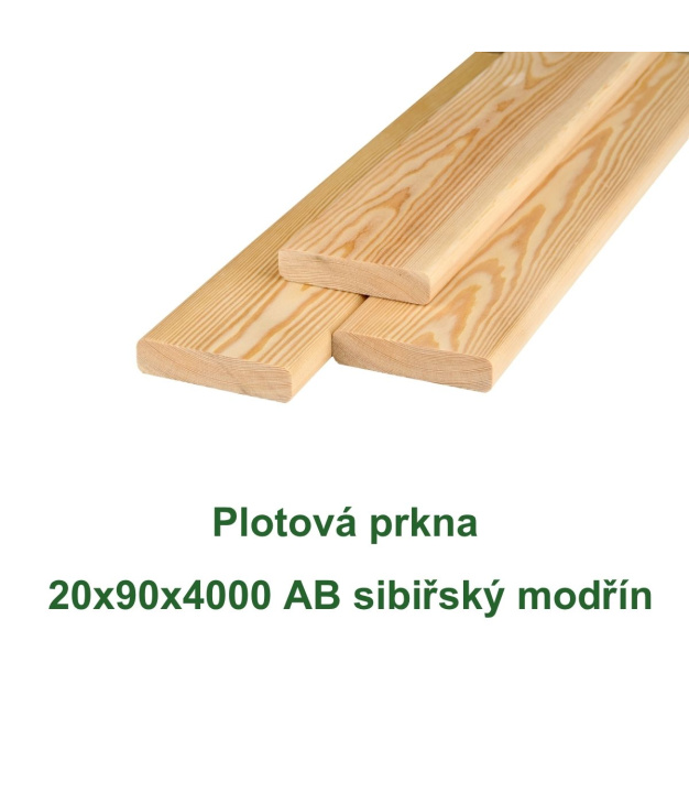 Plotová prkna 20x90x4000