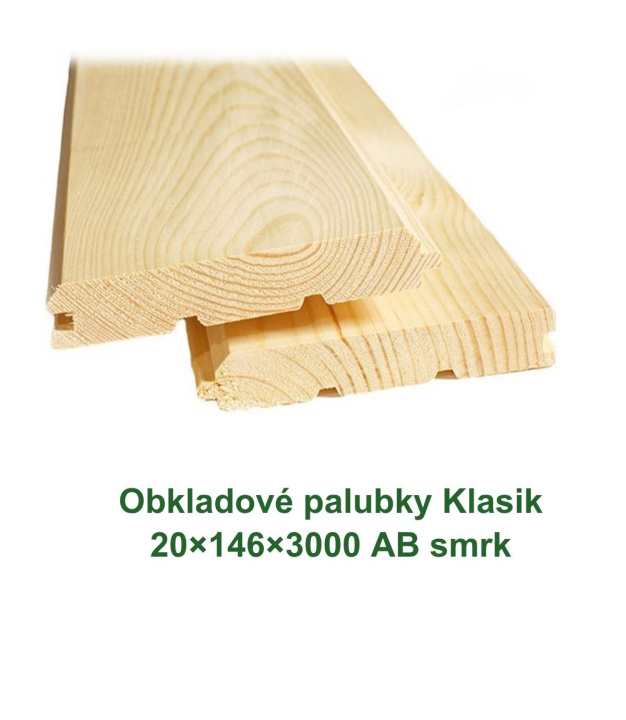 Obkladové palubky «Klasik» 20x146x3000 (4)