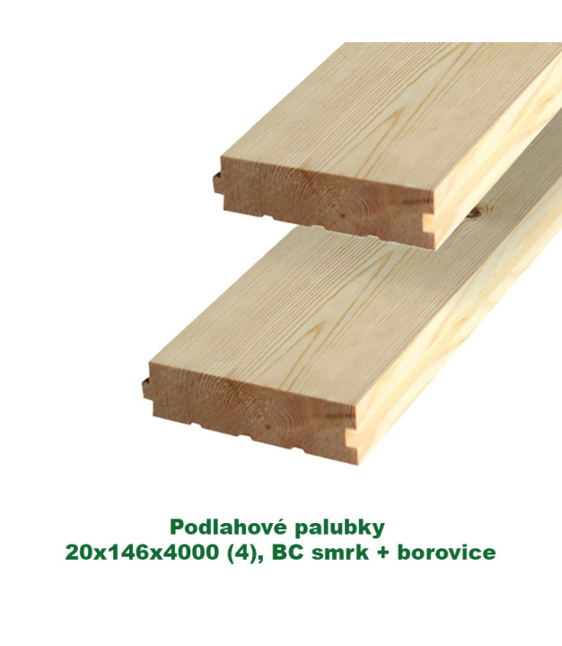 Podlahové palubky 20x146x4000 (4)