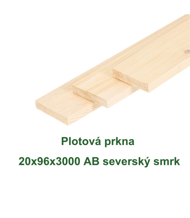 Plotová prkna 20x96x3000
