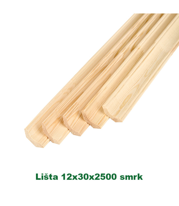 Lišta 12x30x2500