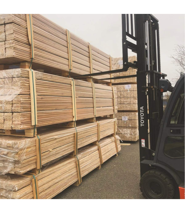 Obkladové palubky Klasik 14x121x4500 AB, smrk
