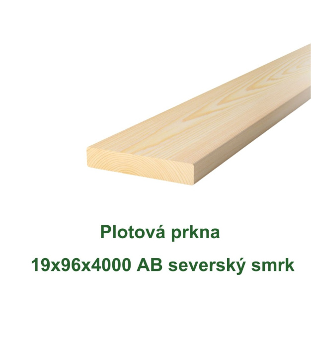 Plotová prkna 19x96x4000