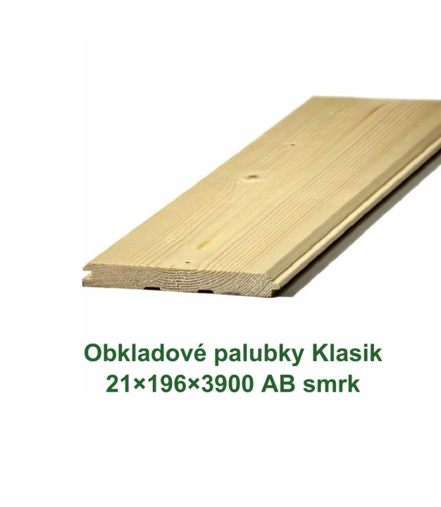 Obkladové palubky «Klasik» 21x196x3900 (6)