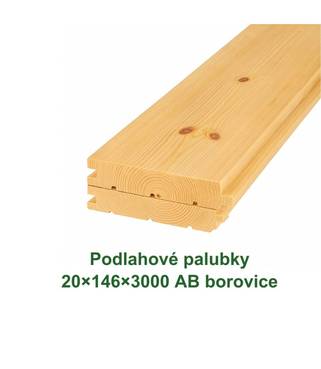Podlahové palubky 20x146x3000