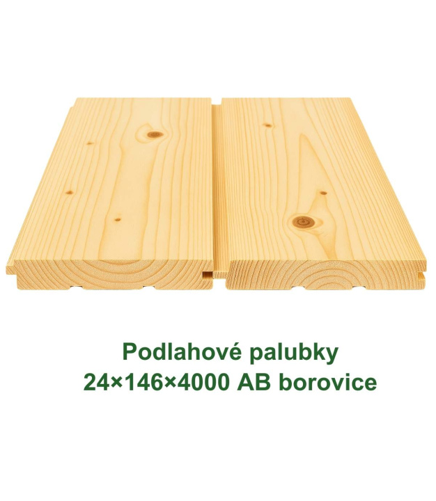 Podlahové palubky 24x146x3000 