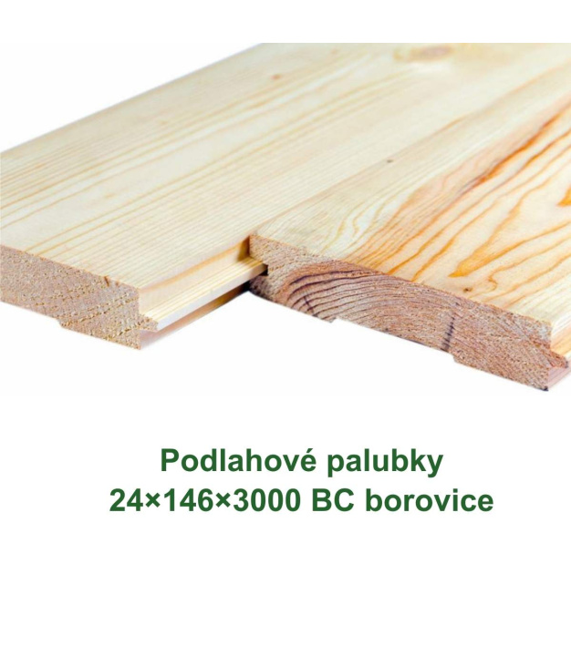 Podlahové palubky 24x146x3000 