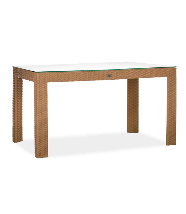 zahradní ratanový stůl