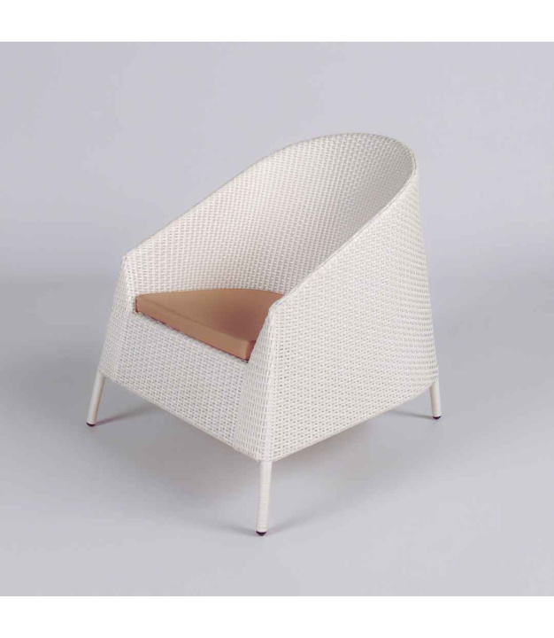 rotanové židle bílé