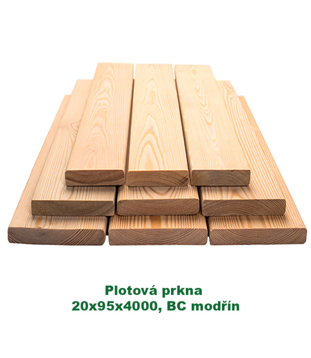 Plotová prkna 20x95x4000