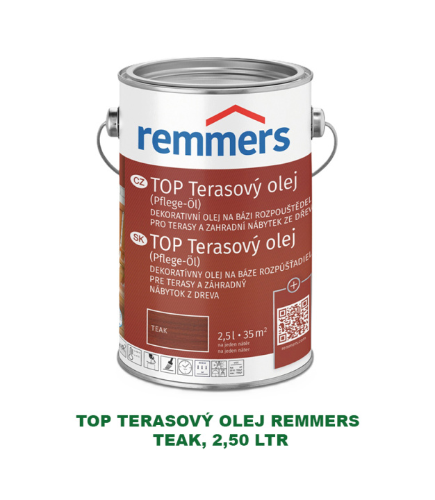 TOP TERASOVÝ OLEJ REMMERS TEAK