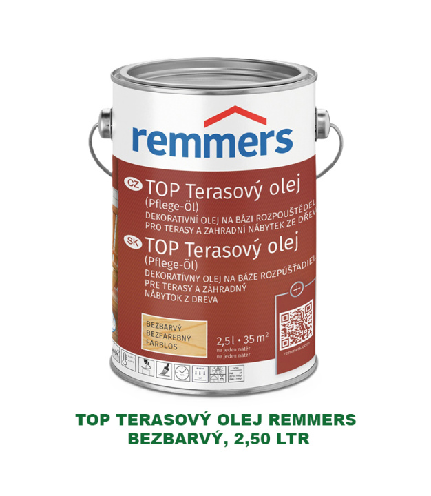 TOP TERASOVÝ OLEJ REMMERS BEZBARVÝ