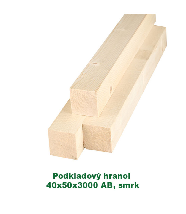 Podkladový hranol 40x50x3000