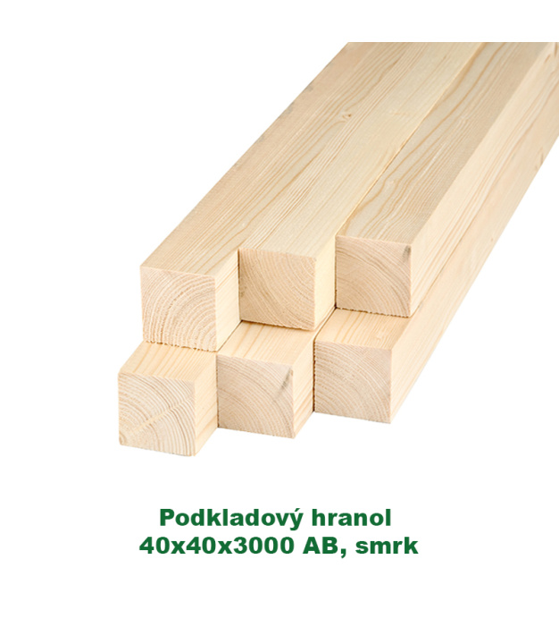 Podkladový hranol 40x40x3000
