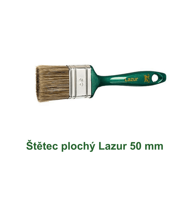 Štětec plochý lazur