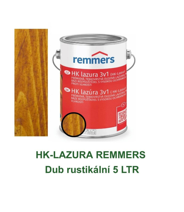 Remmers HK-Lasur 5 l Dub rustikální