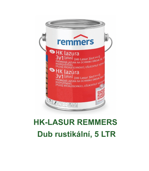 Remmers HK-Lasur 5 l Dub rustikální