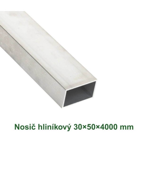 Nosič hliníkový 30x50x4000 mm