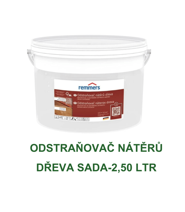 ODSTRAŇOVAČ NÁTĚRŮ DŘEVA SADA-2,50 LTR
