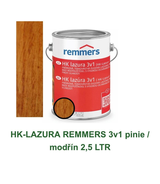HK-LASUR REMMERS PINIE / MODŘÍN