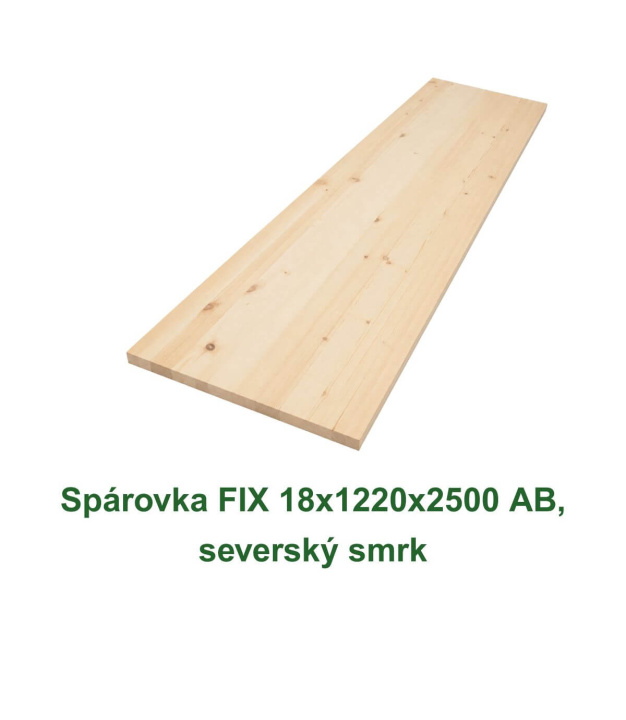 Spárovka FIX 18x1220x2500 AB, severský smrk