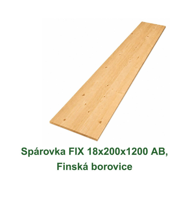 Spárovka FIX 18x200x1200 AB, Finská borovice