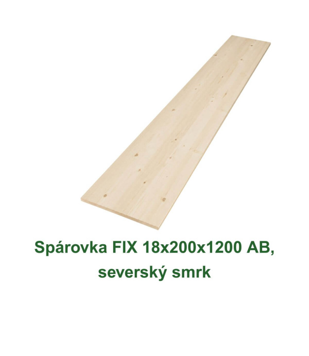 Spárovka FIX 18x200x1200 AB, severský smrk