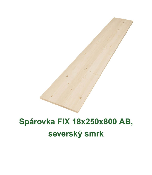 Spárovka FIX 18x250x800 AB, severský smrk