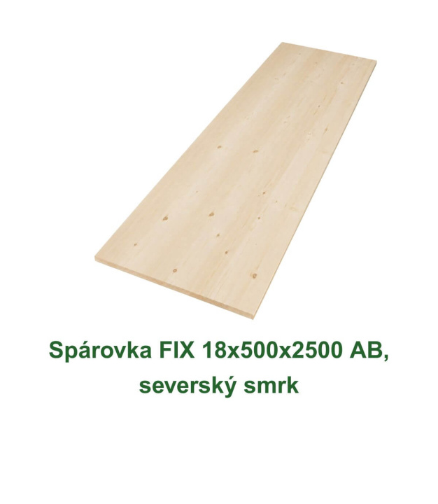 Spárovka FIX 18x500x2500 AB, severský smrk
