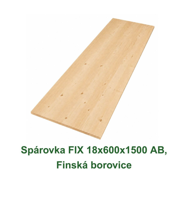 Spárovka FIX 18x600x1500 AB, Finská borovice