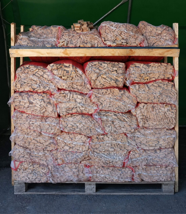 Třísky na podpal - 430 mm, Buk, 10kg pytel