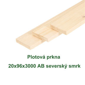 Plotová prkna 20x96x3000