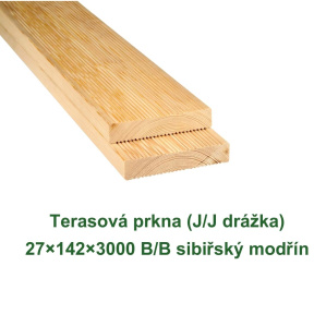 Terasové prkno J/J 27x142x3000
