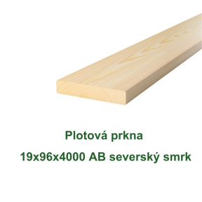 Plotová prkna 19x96x4000