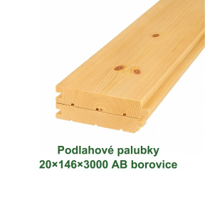 Podlahové palubky 20x146x3000