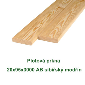Plotová prkna 20x95x3000